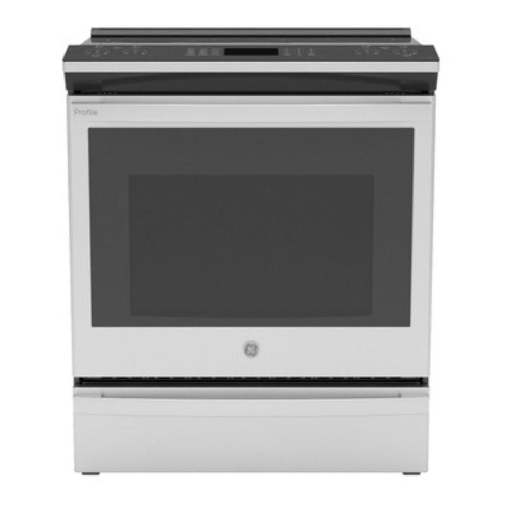 GE Profile GE Profile™ 30" Smart Slide-In Electric Convection Fingerprint Resistant Range w