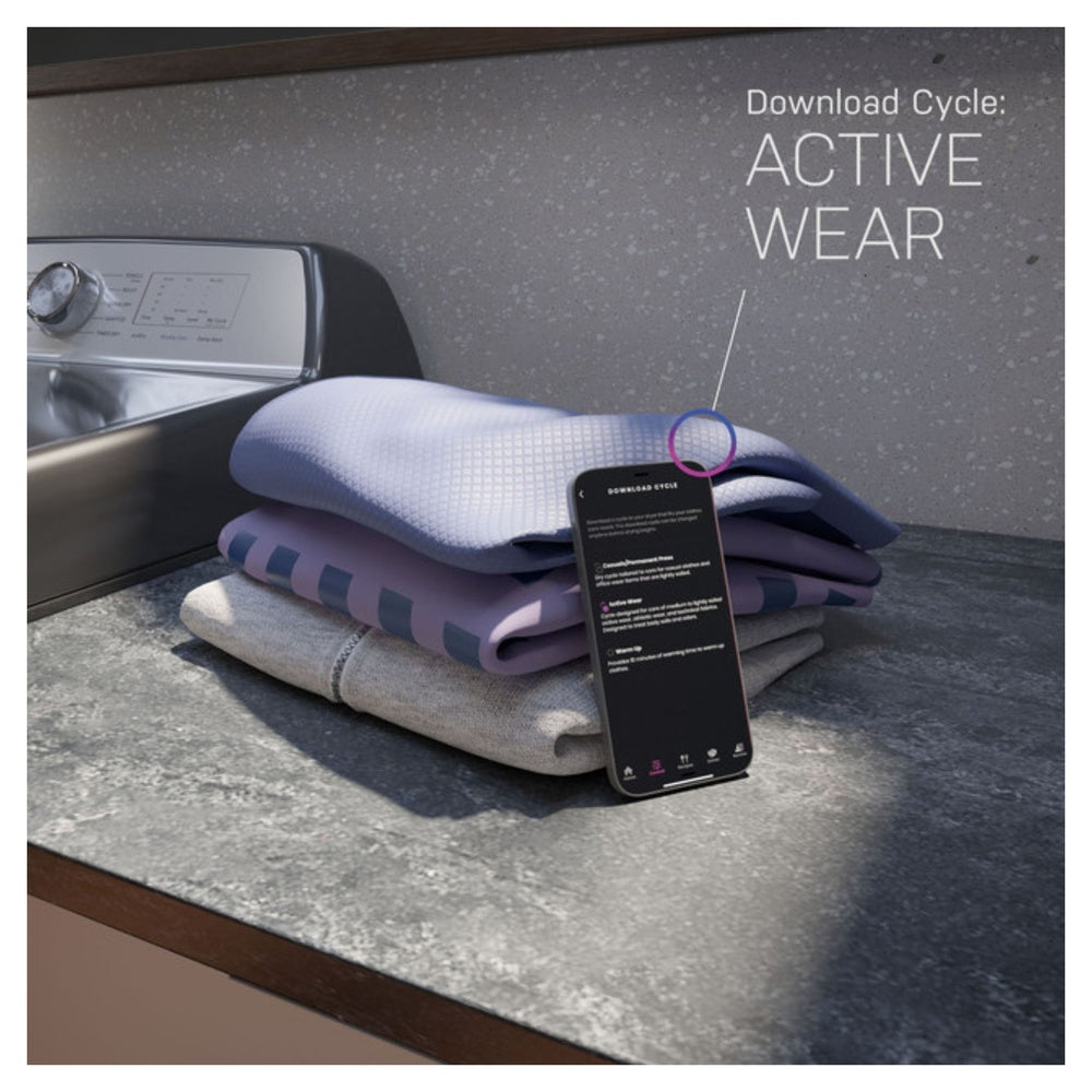 GE Profile GE Profile™ ENERGY STAR® 7.4 cu. ft. Capacity aluminized alloy drum Gas Dryer wi