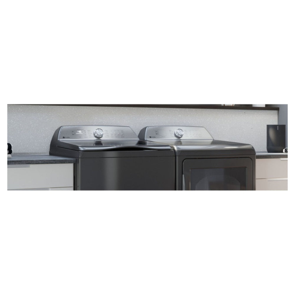 GE Profile GE Profile™ ENERGY STAR® 7.4 cu. ft. Capacity aluminized alloy drum Gas Dryer wi