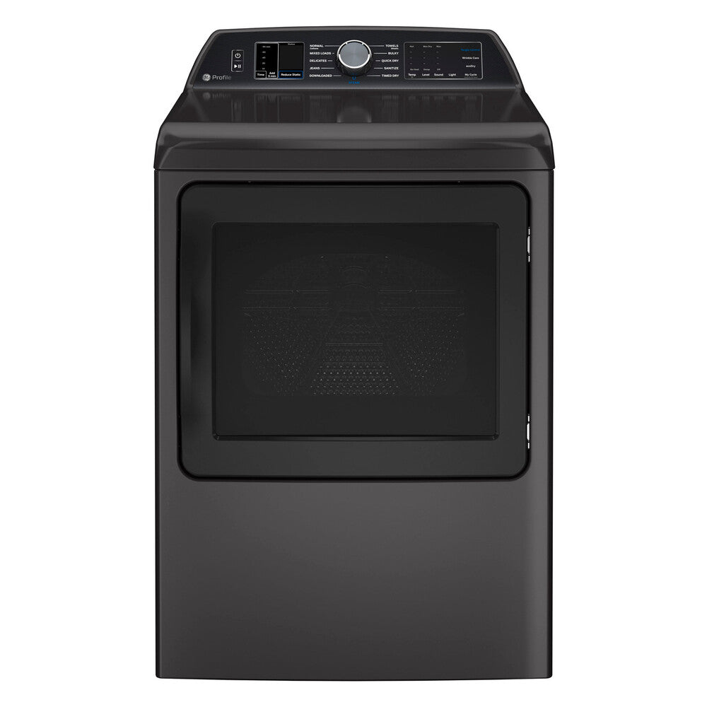 GE Profile GE Profile™ ENERGY STAR® 7.4 cu. ft. Capacity Smart aluminized alloy drum Electr