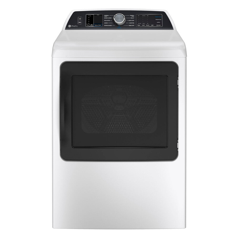 GE Profile GE Profile™ ENERGY STAR® 7.4 cu. ft. Capacity Smart aluminized alloy drum Electr