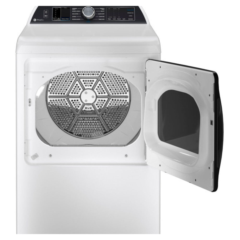 GE Profile GE Profile™ ENERGY STAR® 7.4 cu. ft. Capacity Smart aluminized alloy drum Electr