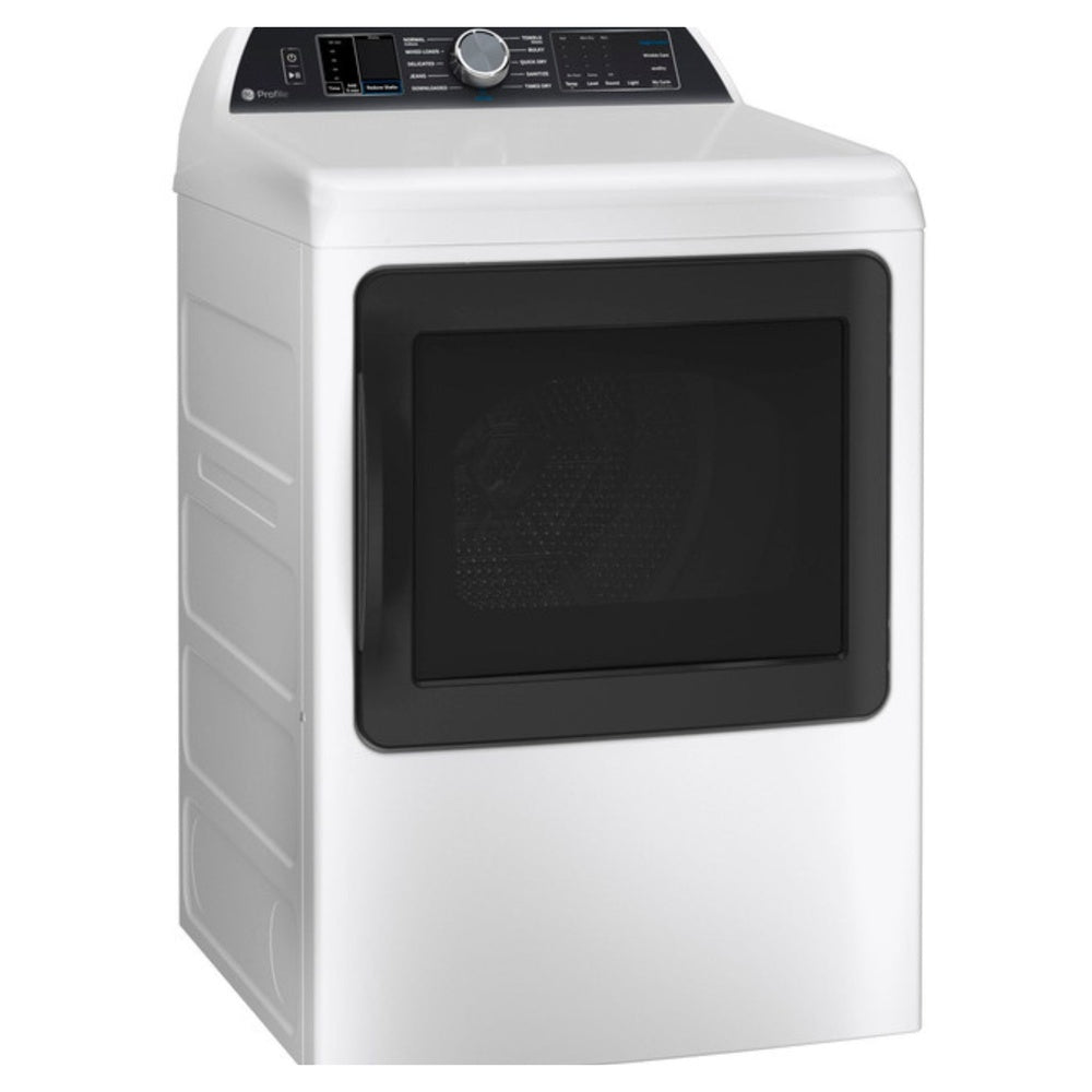 GE Profile GE Profile™ ENERGY STAR® 7.4 cu. ft. Capacity Smart aluminized alloy drum Electr