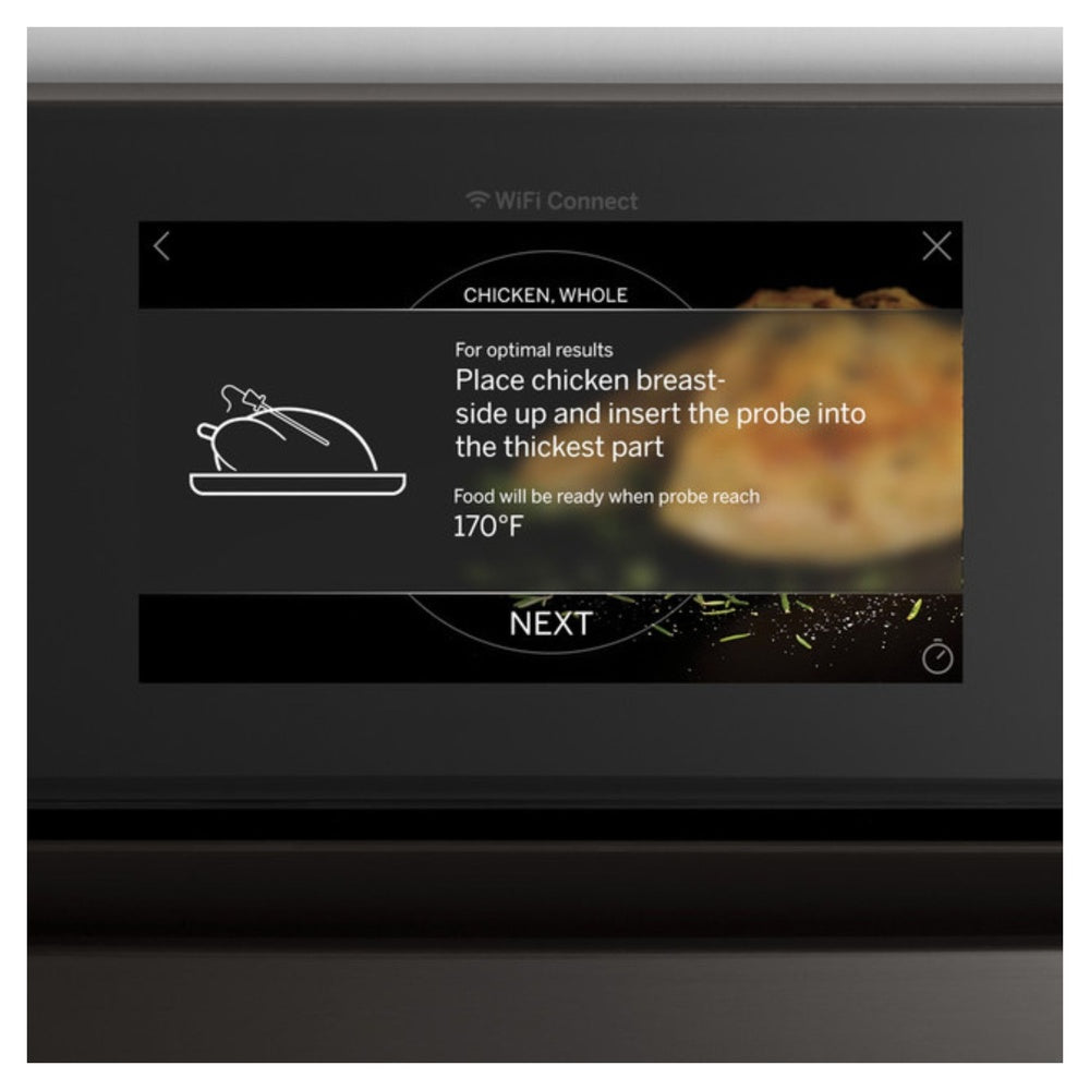 GE Profile GE Profile™ 30" Smart Built-In Convection Single Wall Oven with No Preheat Air F