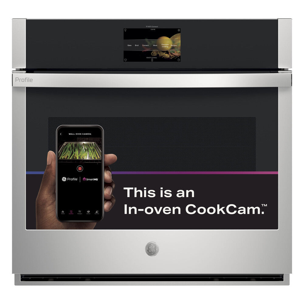 GE Profile GE Profile™ 30" Smart Built-In Convection Single Wall Oven with In-Oven Camera a