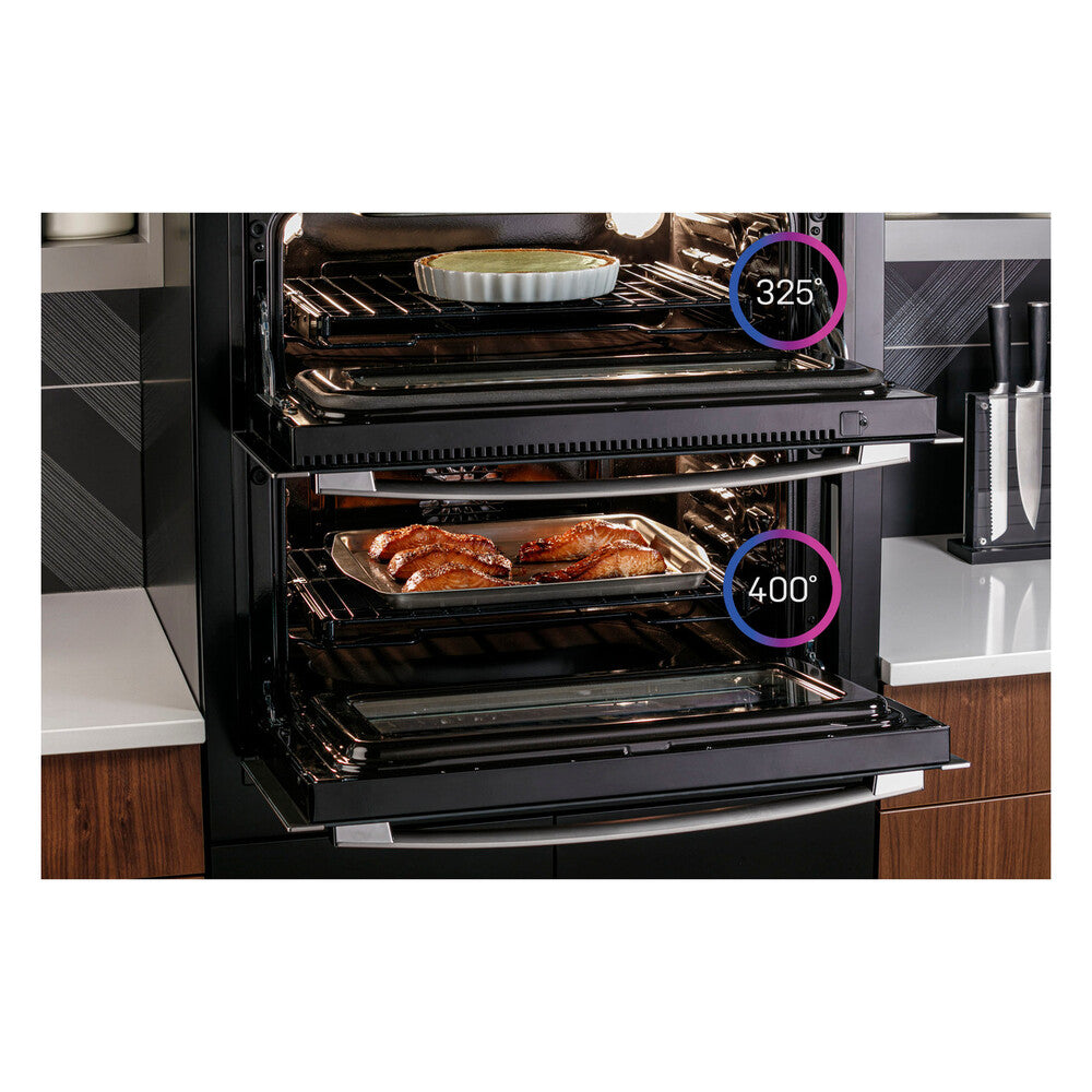 GE Profile GE Profile™ 30" Smart Built-In Twin Flex Convection Wall Oven