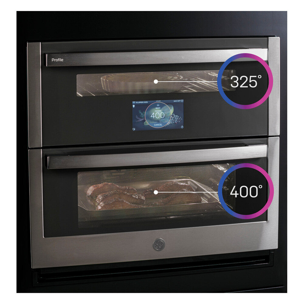 GE Profile GE Profile™ 30" Smart Built-In Twin Flex Convection Wall Oven