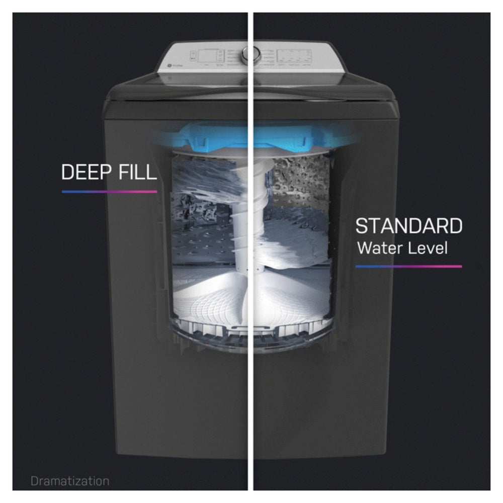 GE Profile GE Profile™ ENERGY STAR® 4.9 cu. ft. Capacity Washer with Smarter Wash Technolog