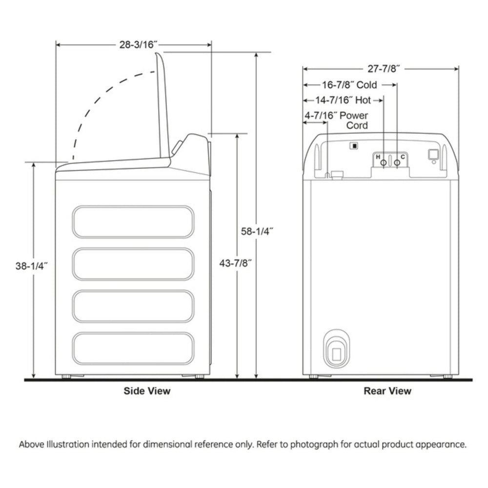 GE Profile GE Profile™ ENERGY STAR® 4.9 cu. ft. Capacity Washer with Smarter Wash Technolog