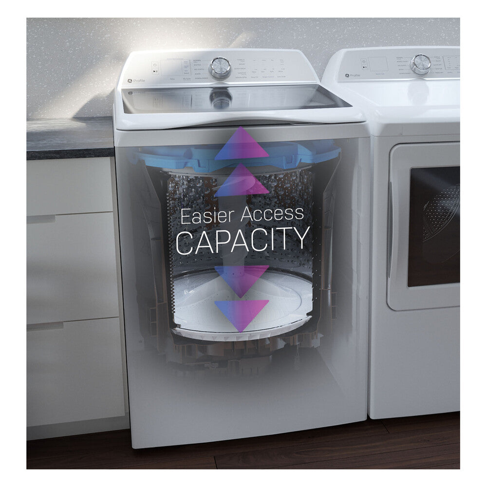 GE Profile GE Profile™ ENERGY STAR® 5.4 cu. ft. Capacity Washer with Smarter Wash Technolog