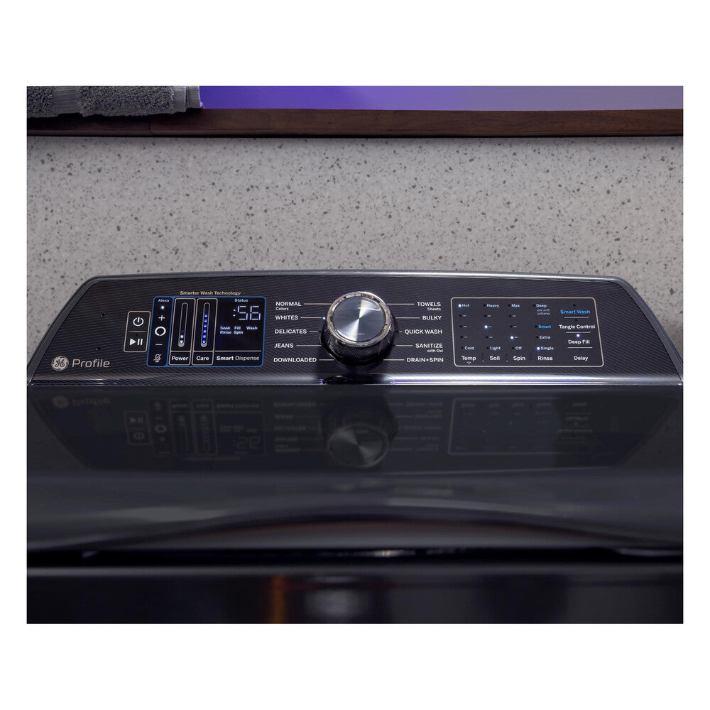 GE Profile GE Profile™ ENERGY STAR® 5.3 cu. ft. Capacity Washer with Smarter Wash Technolog
