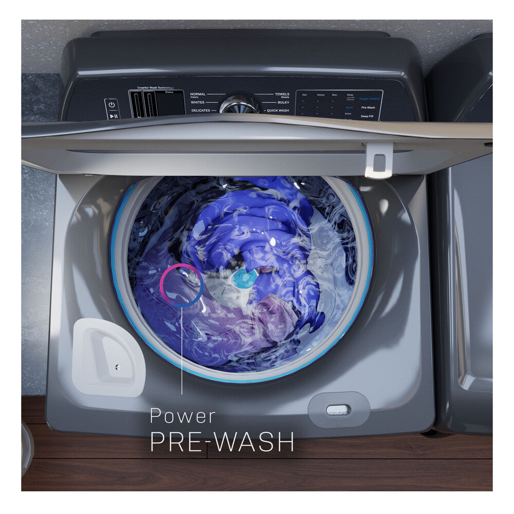 GE Profile GE Profile™ ENERGY STAR® 5.3 cu. ft. Capacity Washer with Smarter Wash Technolog