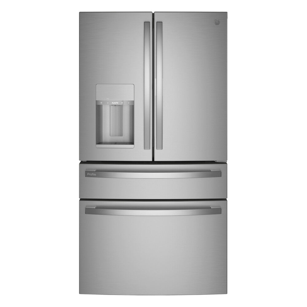GE Profile GE Profile™ ENERGY STAR® 27.9 Cu. Ft. Smart Fingerprint Resistant 4-Door French-