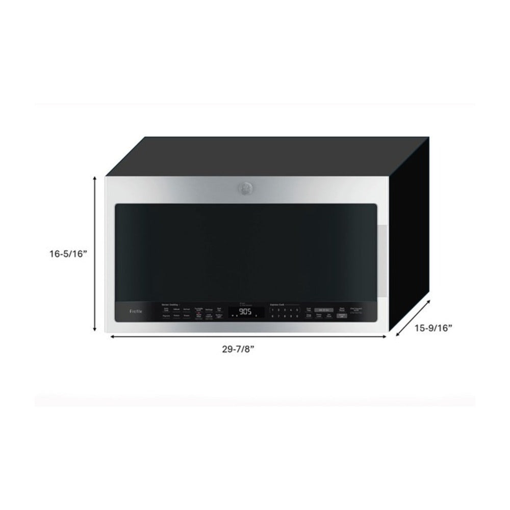 GE Profile GE Profile™ 2.1 Cu. Ft. Over-the-Range Sensor Microwave Oven