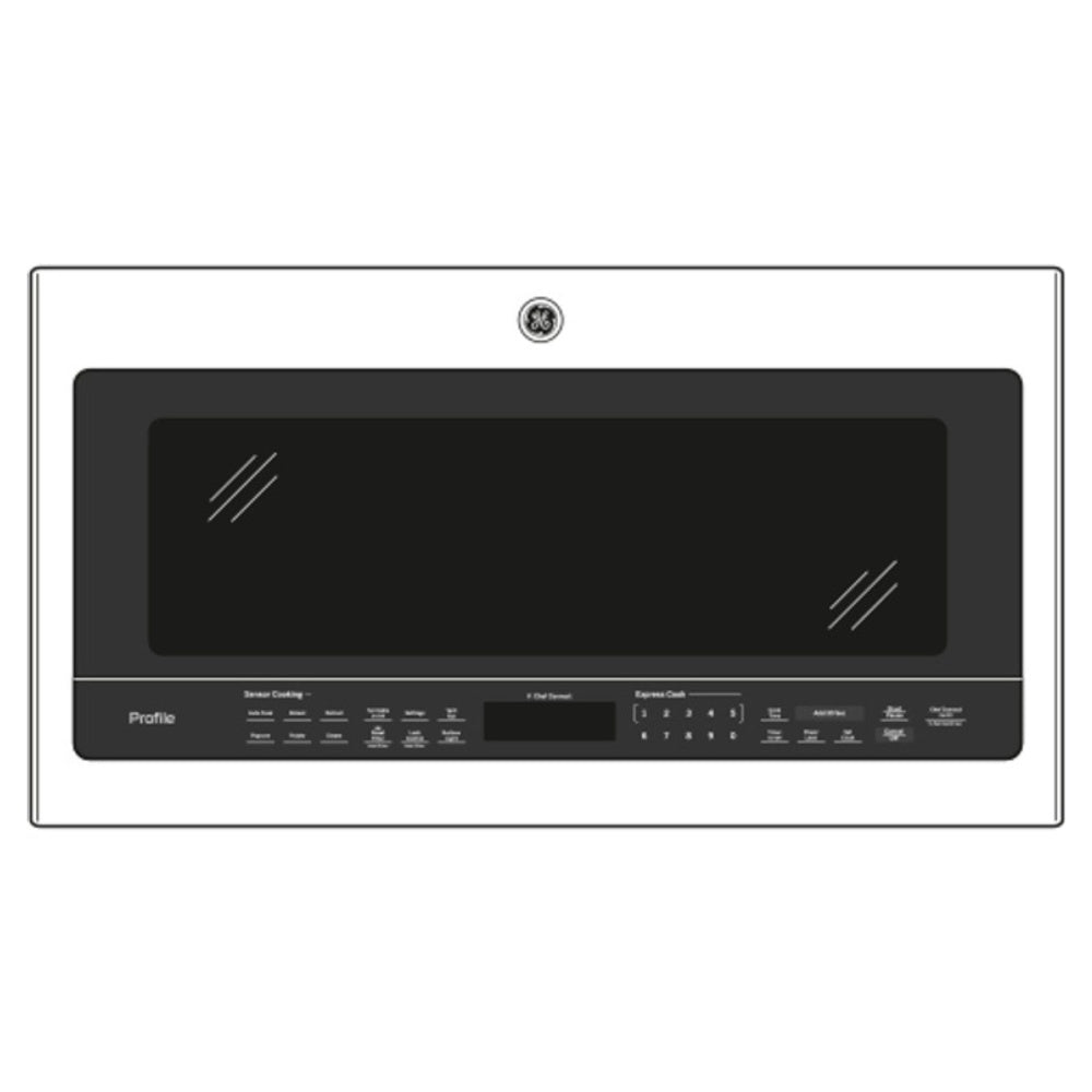 GE Profile GE Profile™ 2.1 Cu. Ft. Over-the-Range Sensor Microwave Oven