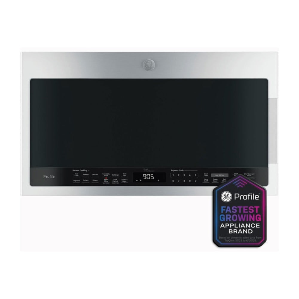 GE Profile GE Profile™ 2.1 Cu. Ft. Over-the-Range Sensor Microwave Oven