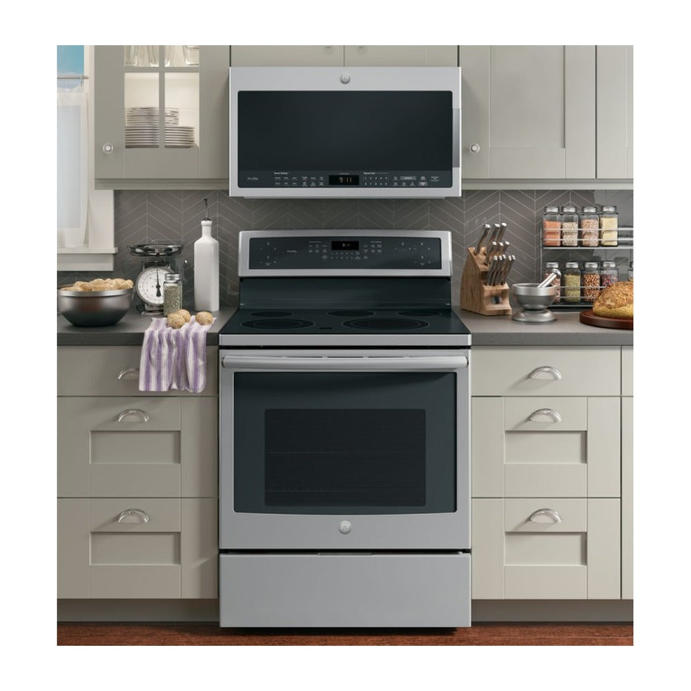 GE Profile GE Profile™ 2.1 Cu. Ft. Over-the-Range Sensor Microwave Oven