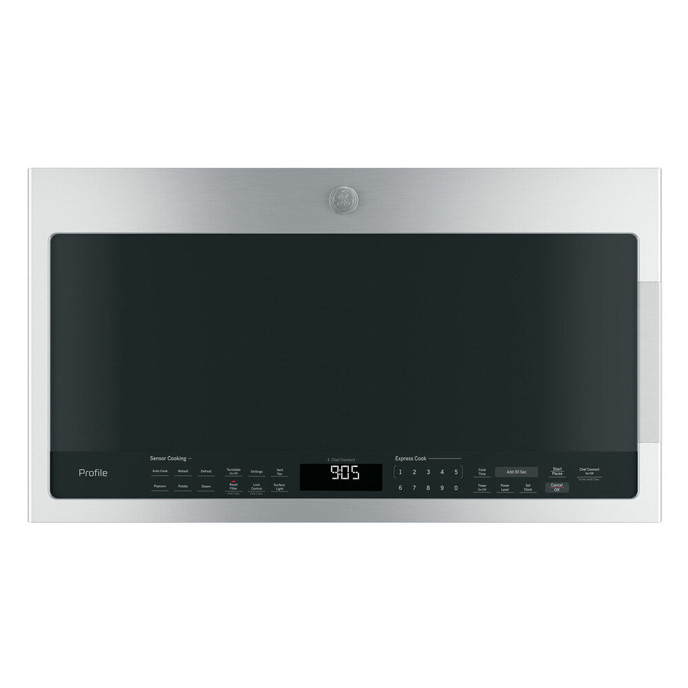 GE Profile GE Profile™ 2.1 Cu. Ft. Over-the-Range Sensor Microwave Oven
