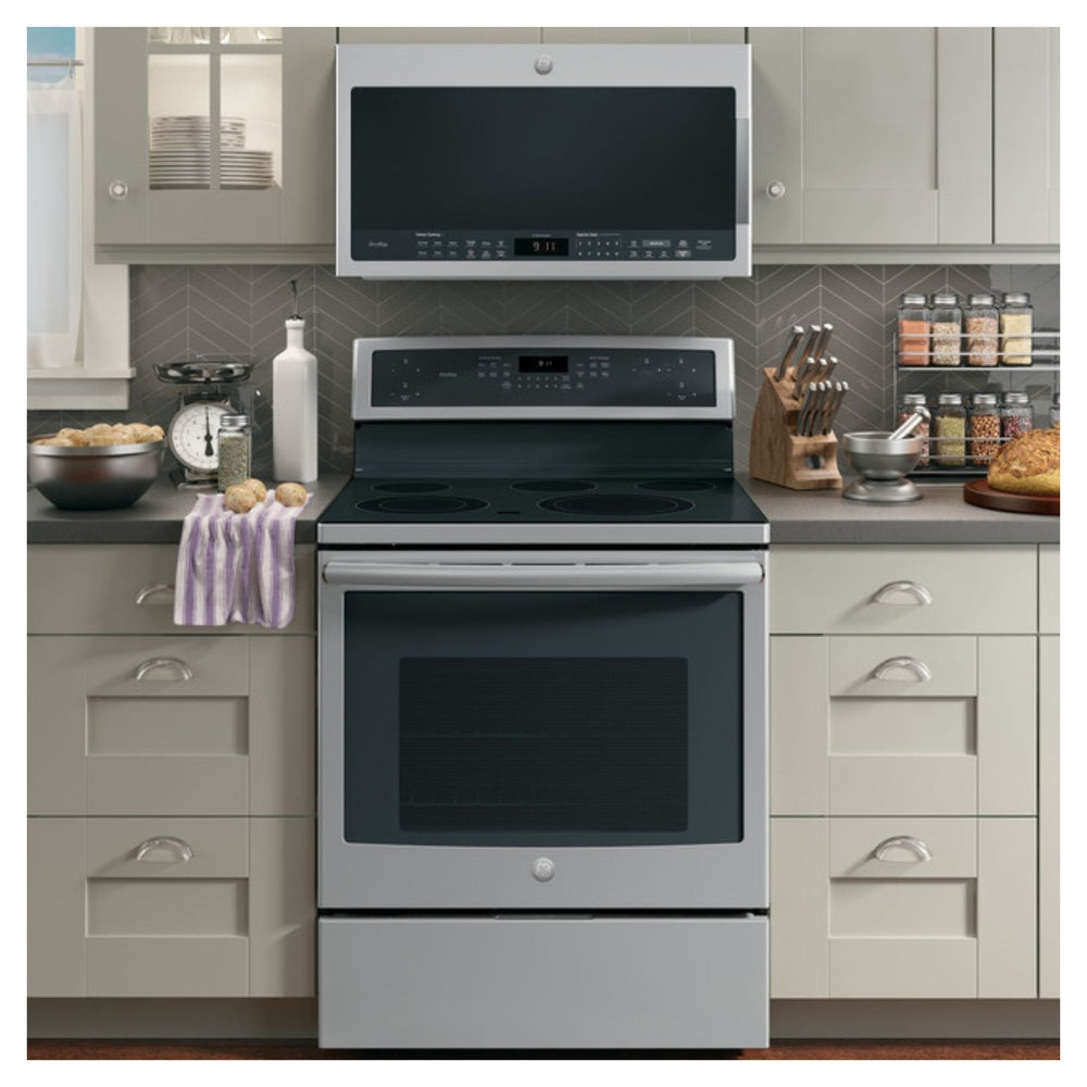 GE Profile GE Profile™ 2.1 Cu. Ft. Over-the-Range Sensor Microwave Oven