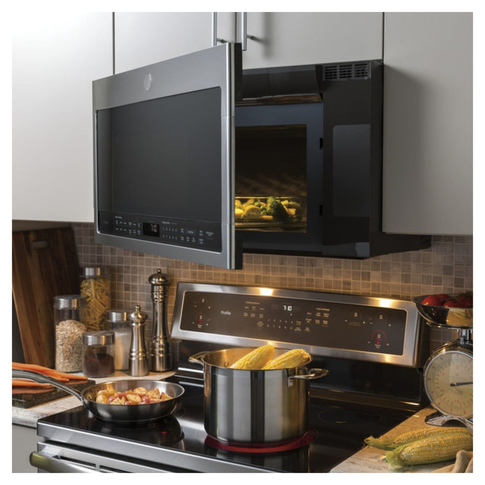 GE Profile GE Profile™ 2.1 Cu. Ft. Over-the-Range Sensor Microwave Oven