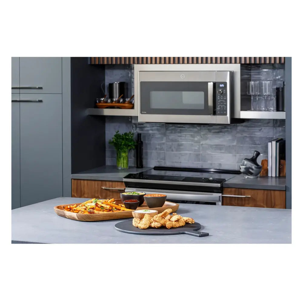 GE Profile GE Profile™ 1.7 Cu. Ft. Convection Over-the-Range Microwave Oven