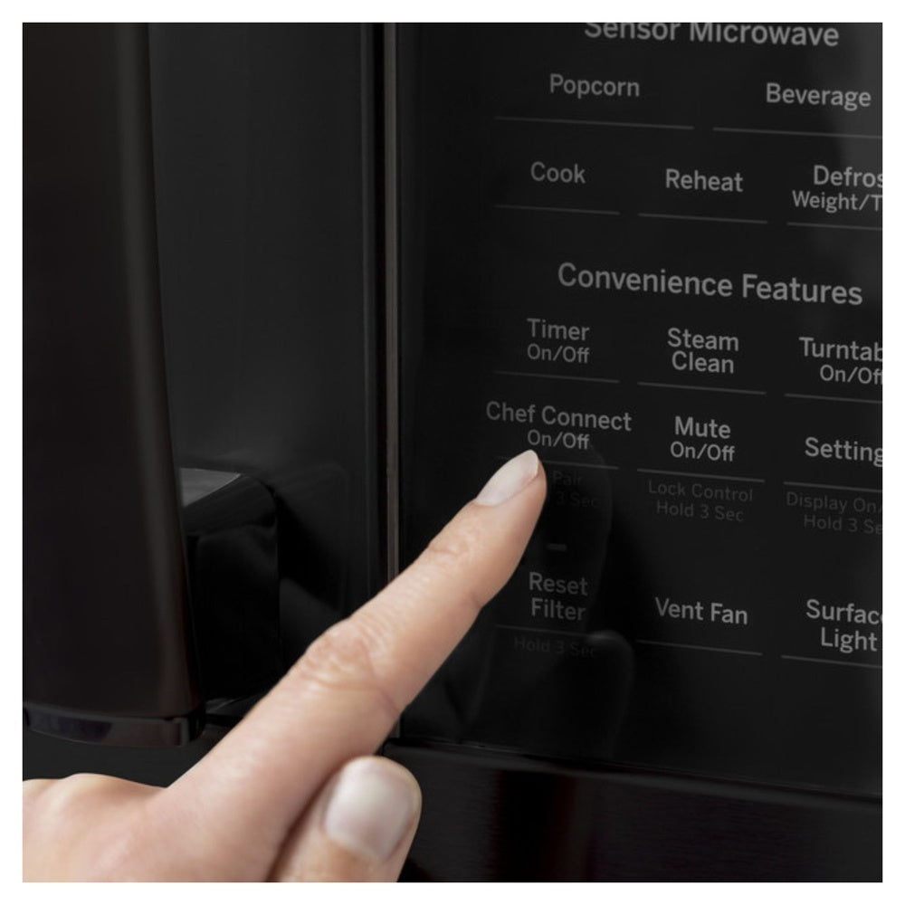 GE Profile GE Profile™ 1.7 Cu. Ft. Convection Over-the-Range Microwave Oven