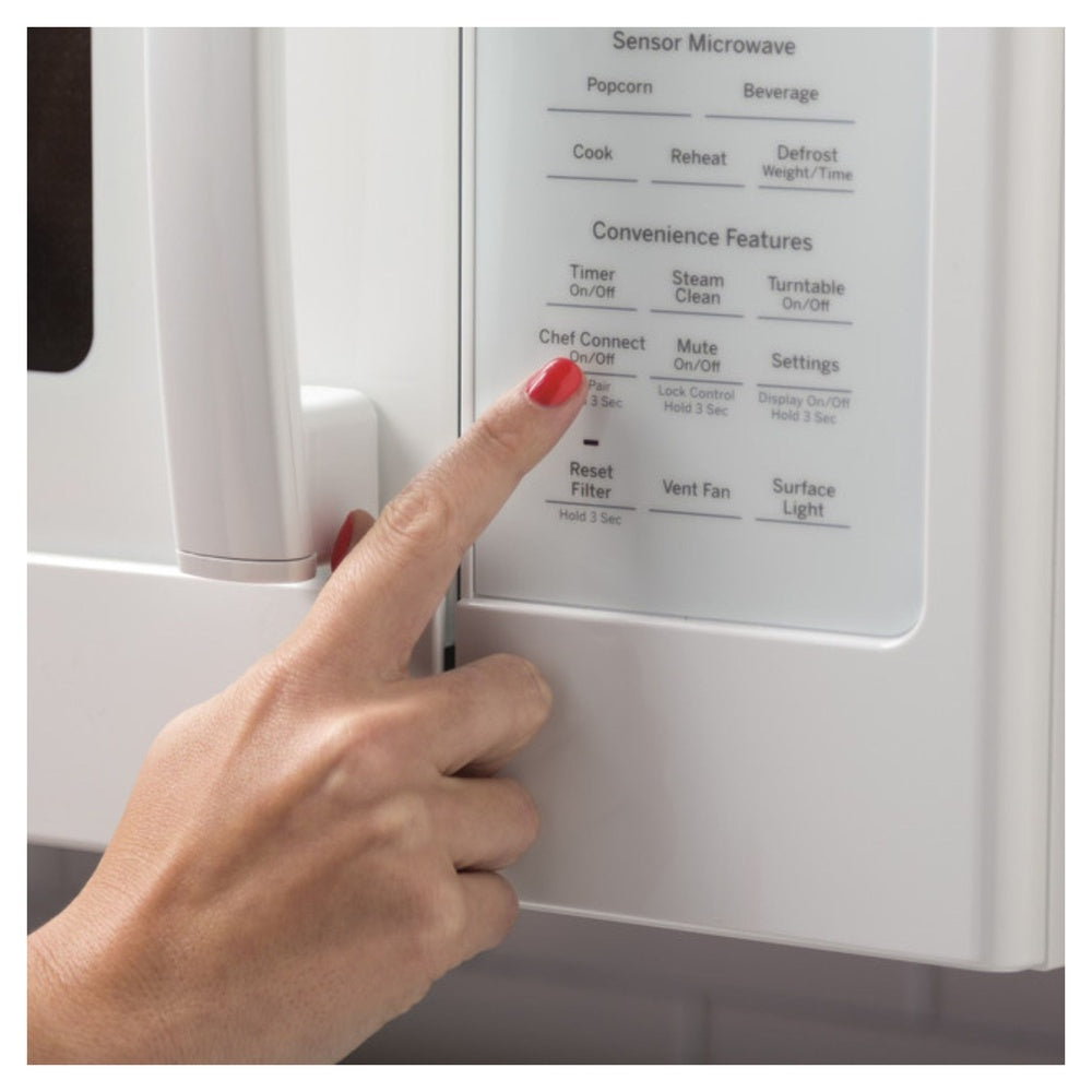 GE Profile GE Profile™ 1.7 Cu. Ft. Convection Over-the-Range Microwave Oven