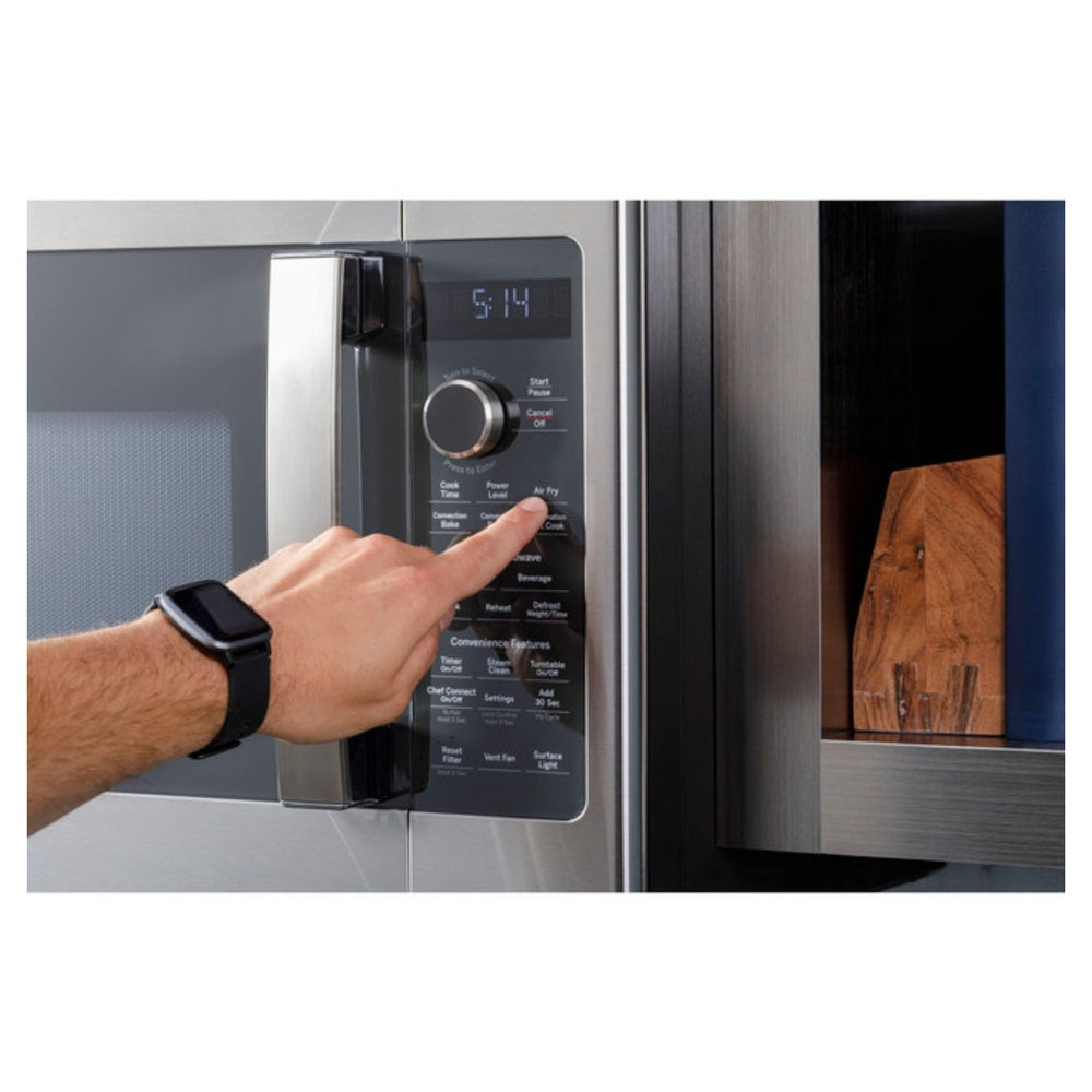 GE Profile GE Profile™ 1.7 Cu. Ft. Convection Over-the-Range Microwave Oven