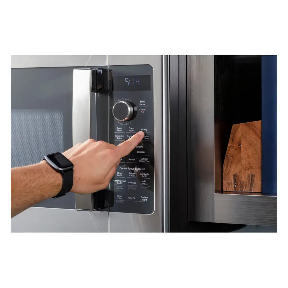 GE Profile GE Profile™ 1.7 Cu. Ft. Convection Over-the-Range Microwave Oven