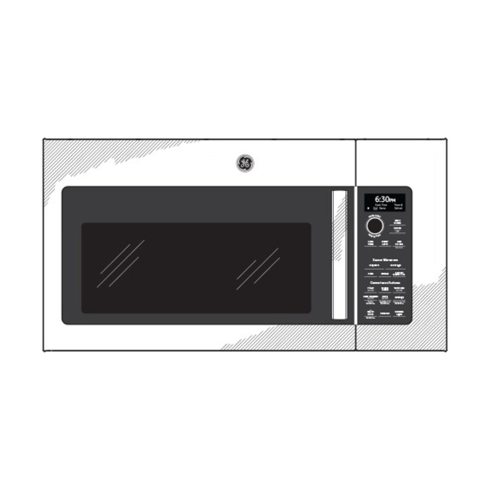 GE Profile GE Profile™ 2.1 Cu. Ft. Over-the-Range Sensor Microwave Oven