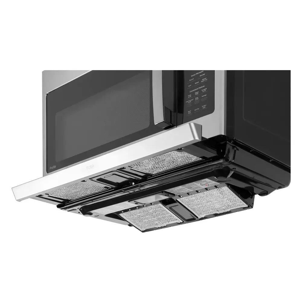 GE Profile GE Profile™ 2.2 Cu. Ft. Over-the-Range Sensor Microwave Oven with Extendable Sli