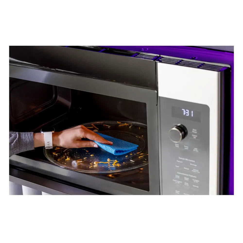 GE Profile GE Profile™ 2.2 Cu. Ft. Over-the-Range Sensor Microwave Oven with Extendable Sli