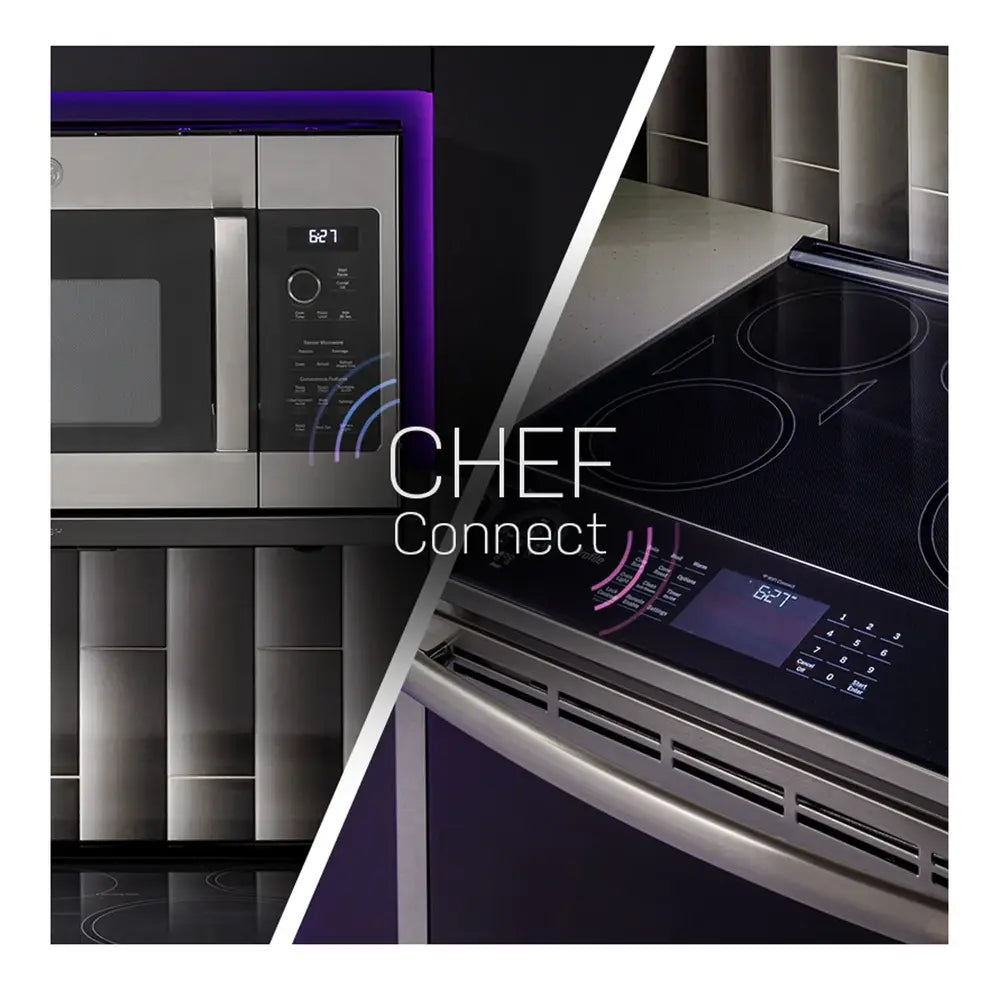 GE Profile GE Profile™ 2.2 Cu. Ft. Over-the-Range Sensor Microwave Oven with Extendable Sli