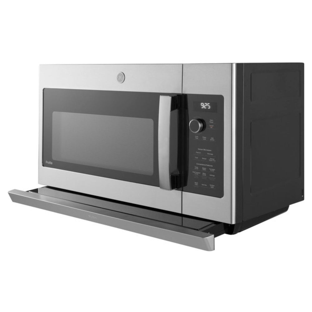GE Profile GE Profile™ 2.2 Cu. Ft. Over-the-Range Sensor Microwave Oven with Extendable Sli