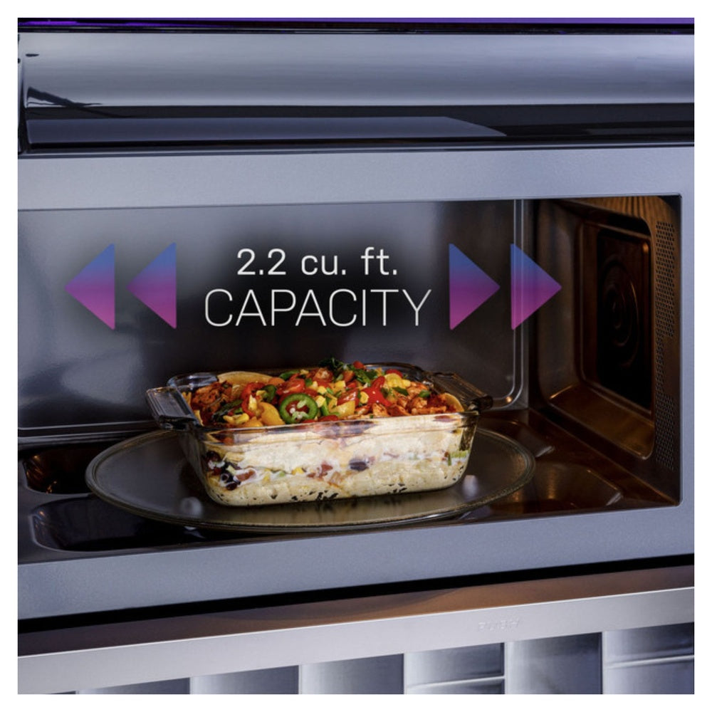 GE Profile GE Profile™ 2.2 Cu. Ft. Over-the-Range Sensor Microwave Oven with Extendable Sli