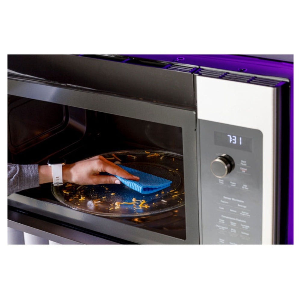 GE Profile GE Profile™ 2.2 Cu. Ft. Over-the-Range Sensor Microwave Oven with Extendable Sli