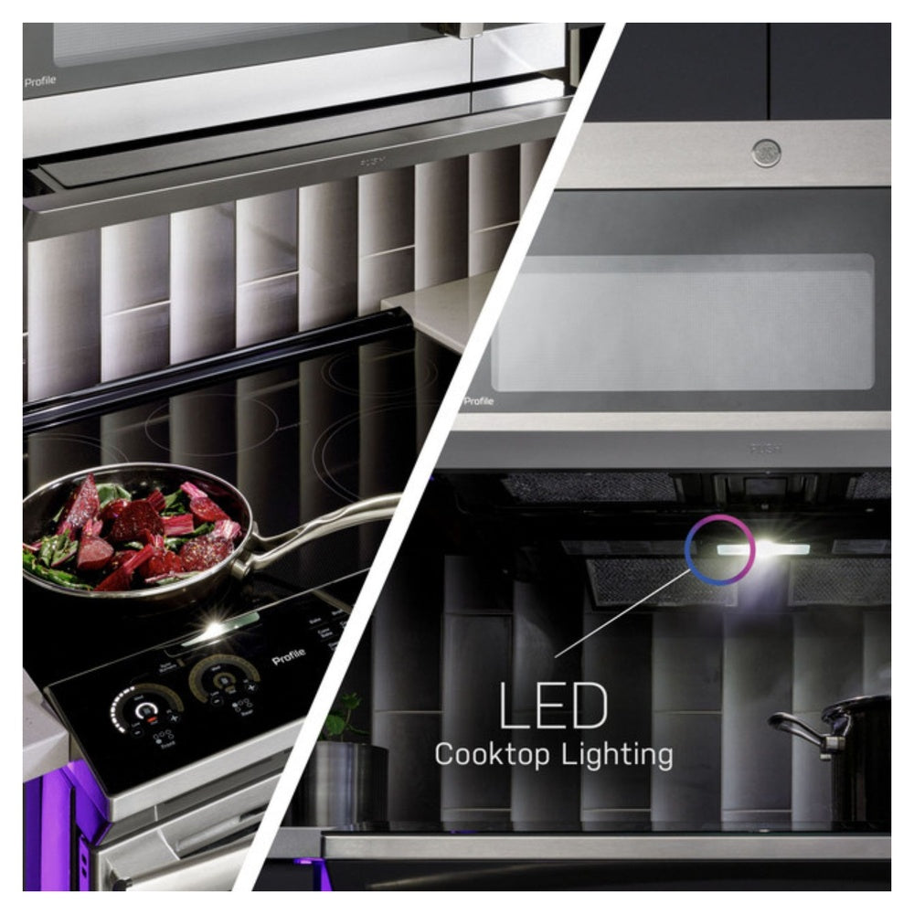 GE Profile GE Profile™ 2.2 Cu. Ft. Over-the-Range Sensor Microwave Oven with Extendable Sli