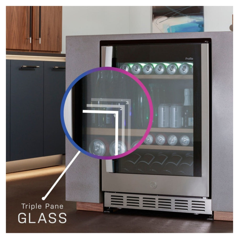 GE Profile GE Profile™ 155-Can or 52-Bottle Beverage Center