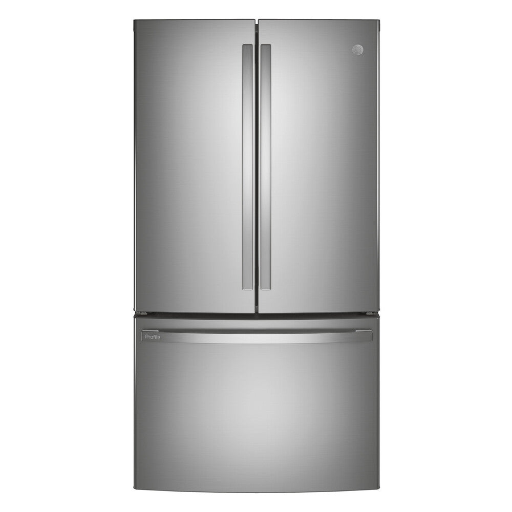GE Profile GE Profile™ ENERGY STAR® 23.1 Cu. Ft. Counter-Depth Fingerprint Resistant French
