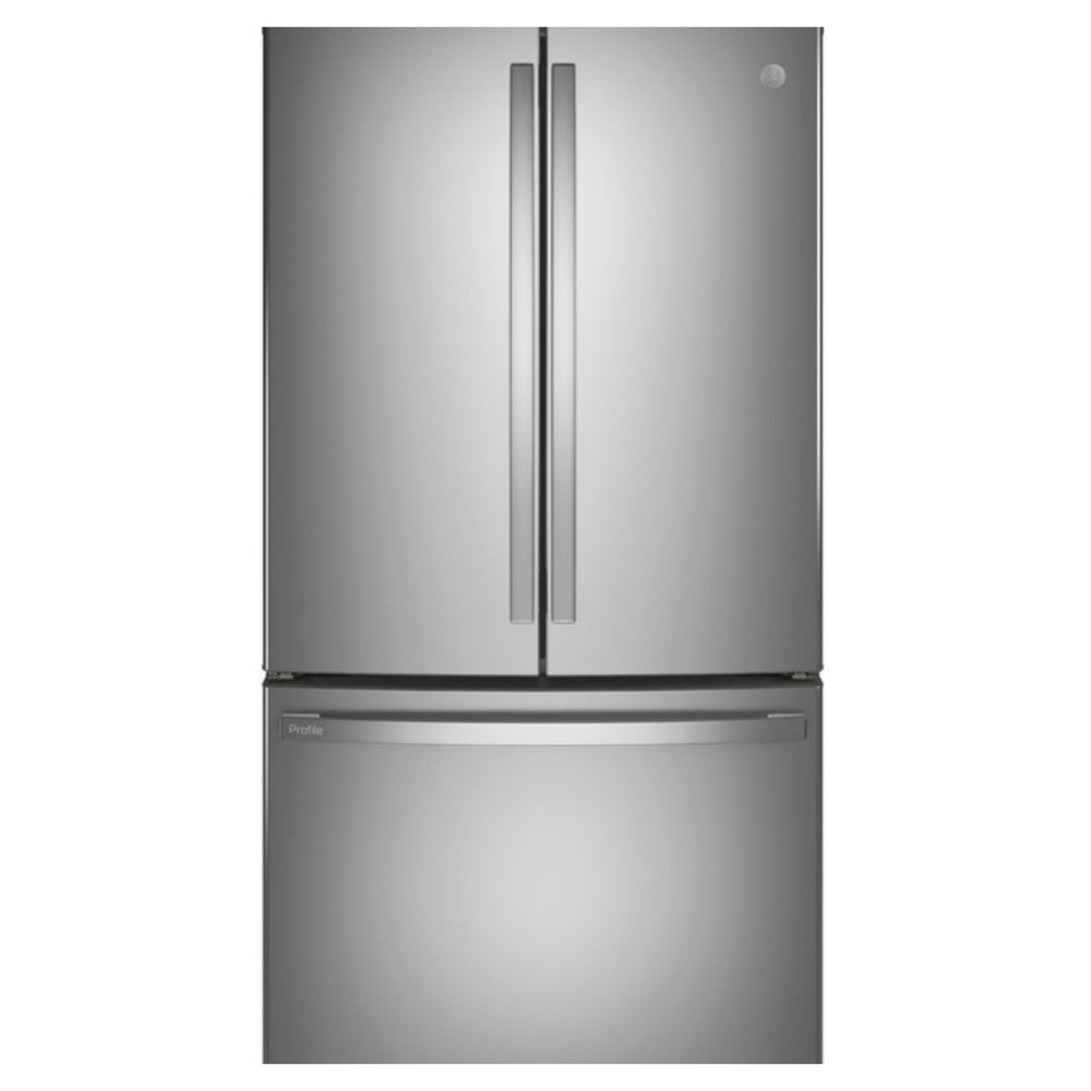GE Profile GE Profile™ ENERGY STAR® 23.1 Cu. Ft. Counter-Depth Fingerprint Resistant French