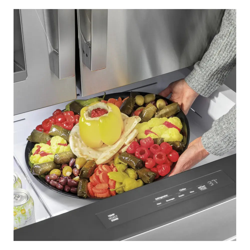 GE Profile GE Profile™ 22.4 Cu. Ft. Smart Counter-Depth Fingerprint Resistant 4-Door French