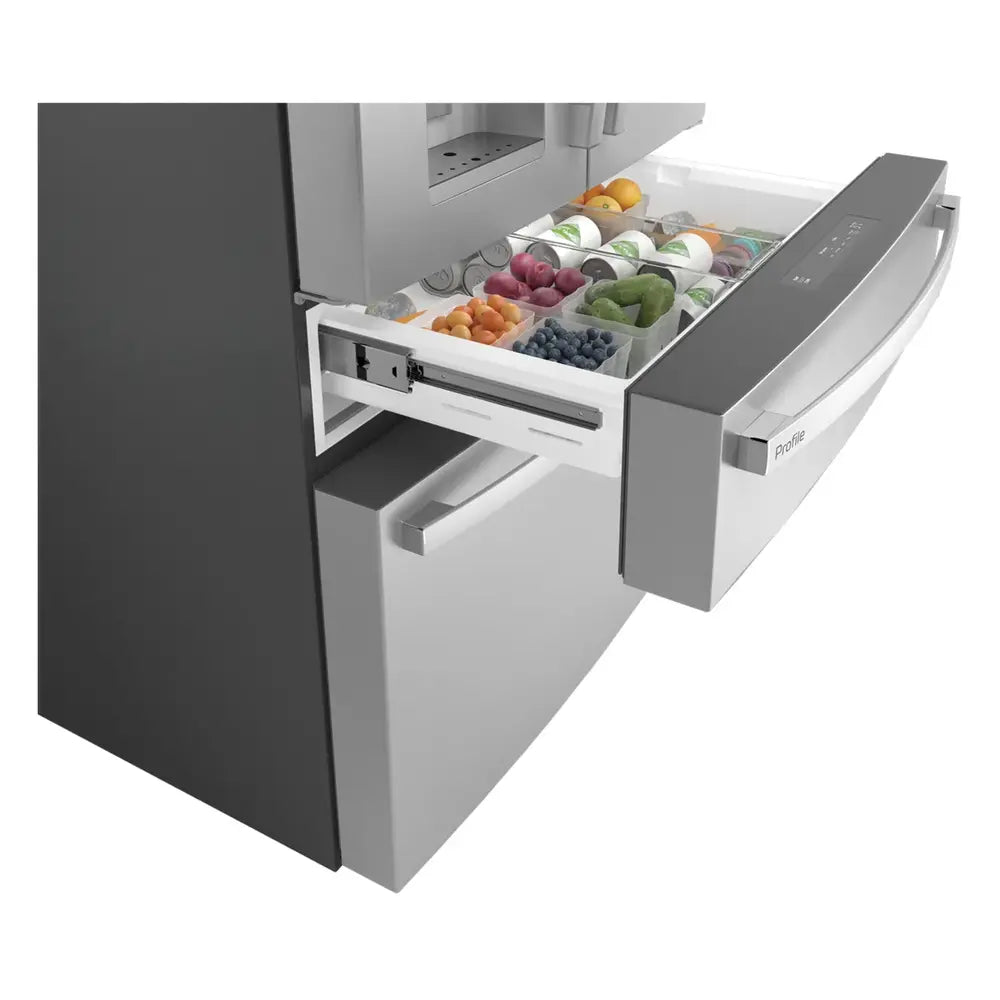 GE Profile GE Profile™ 22.4 Cu. Ft. Smart Counter-Depth Fingerprint Resistant 4-Door French