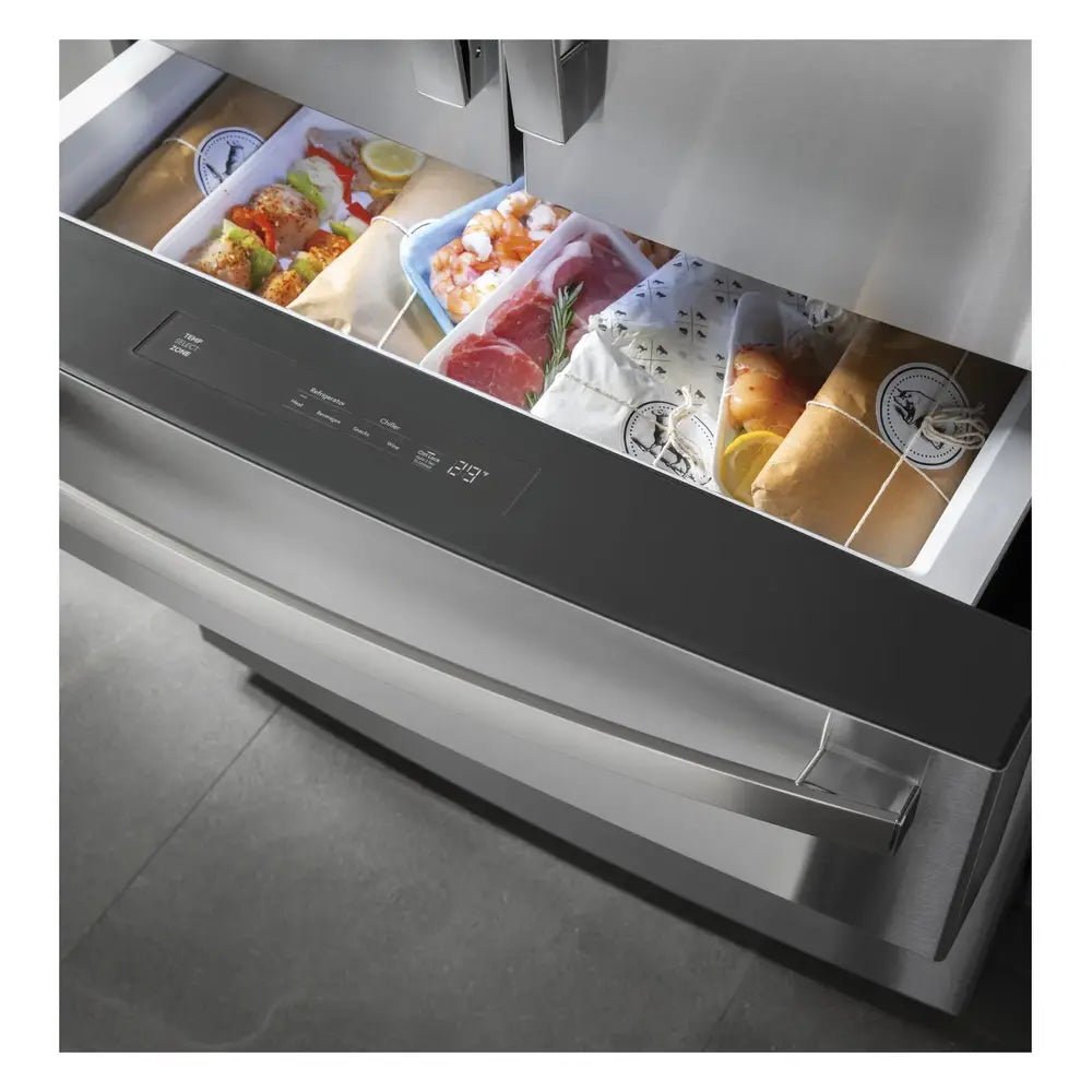 GE Profile GE Profile™ 22.4 Cu. Ft. Smart Counter-Depth Fingerprint Resistant 4-Door French