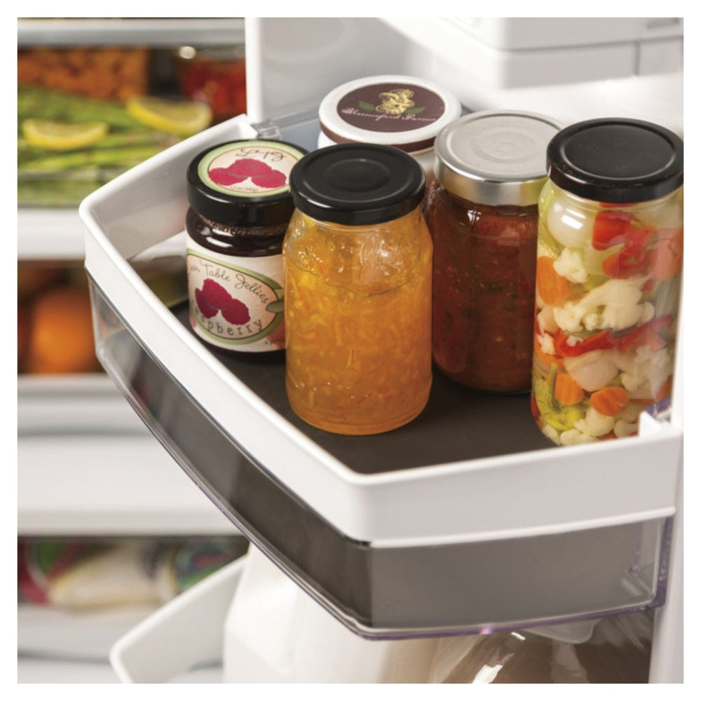 GE Profile GE Profile™ ENERGY STAR® 22.1 Cu. Ft. Counter-Depth Fingerprint Resistant French