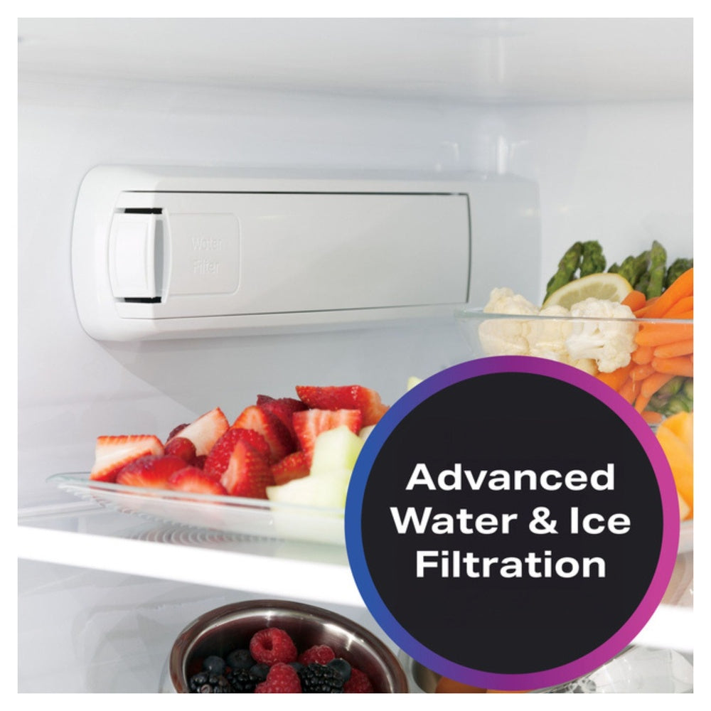 GE Profile GE Profile™ ENERGY STAR® 22.1 Cu. Ft. Counter-Depth Fingerprint Resistant French