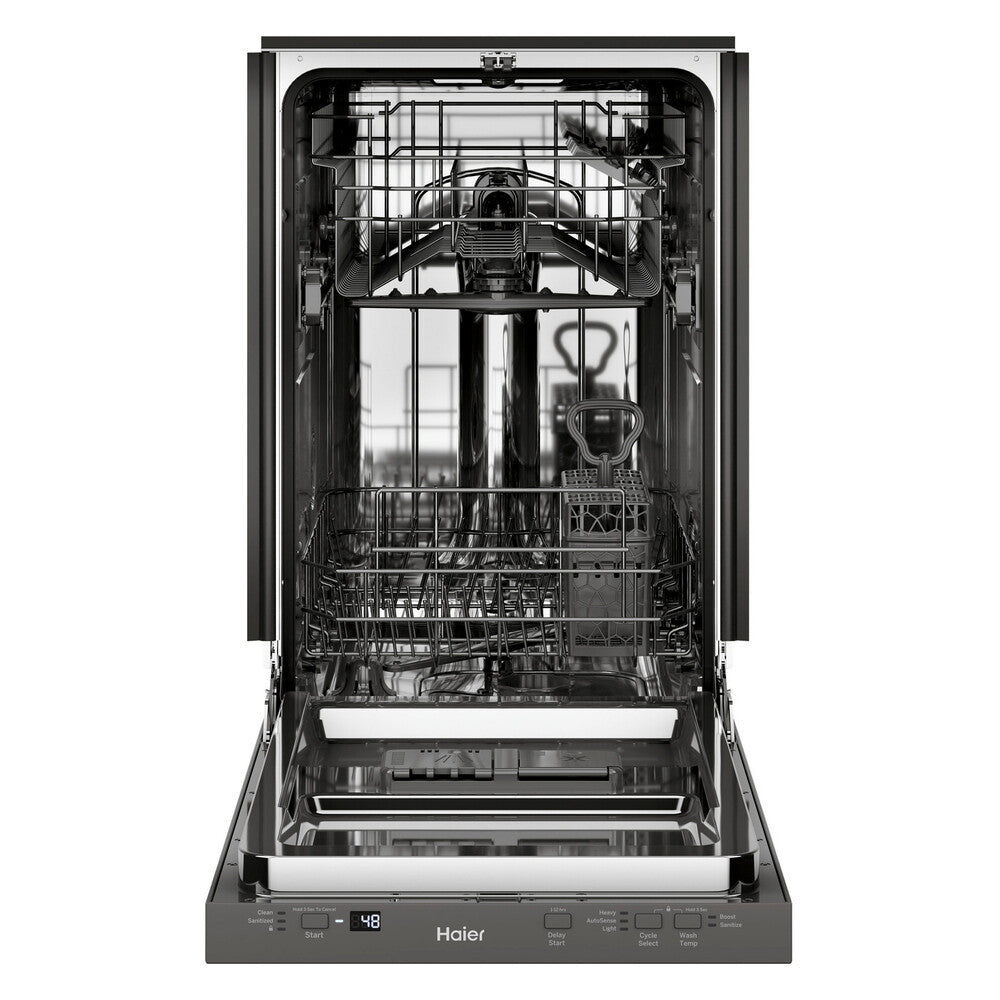 Haier Haier ENERGY STAR® 18" Stainless Steel Interior Dishwasher with Sanitize Cycle