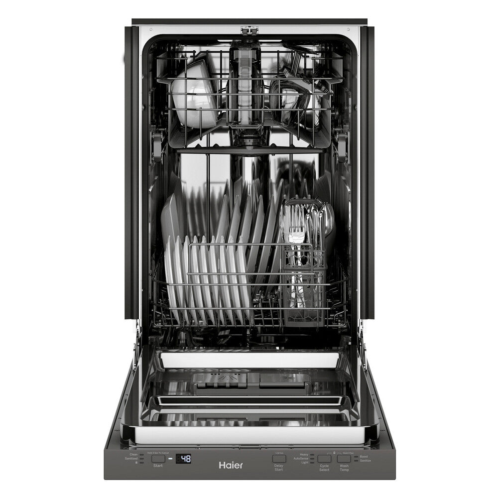 Haier Haier ENERGY STAR® 18" Stainless Steel Interior Dishwasher with Sanitize Cycle