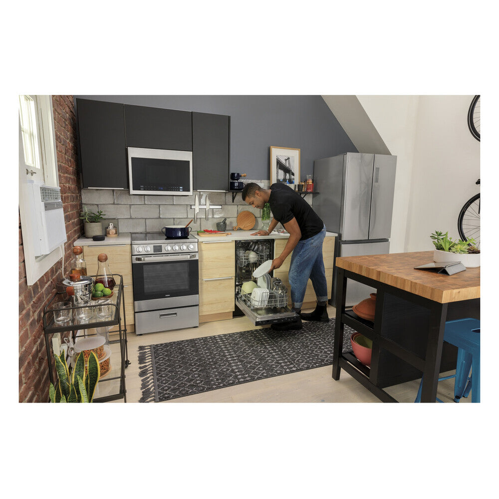 Haier Haier ENERGY STAR® 18" Stainless Steel Interior Dishwasher with Sanitize Cycle