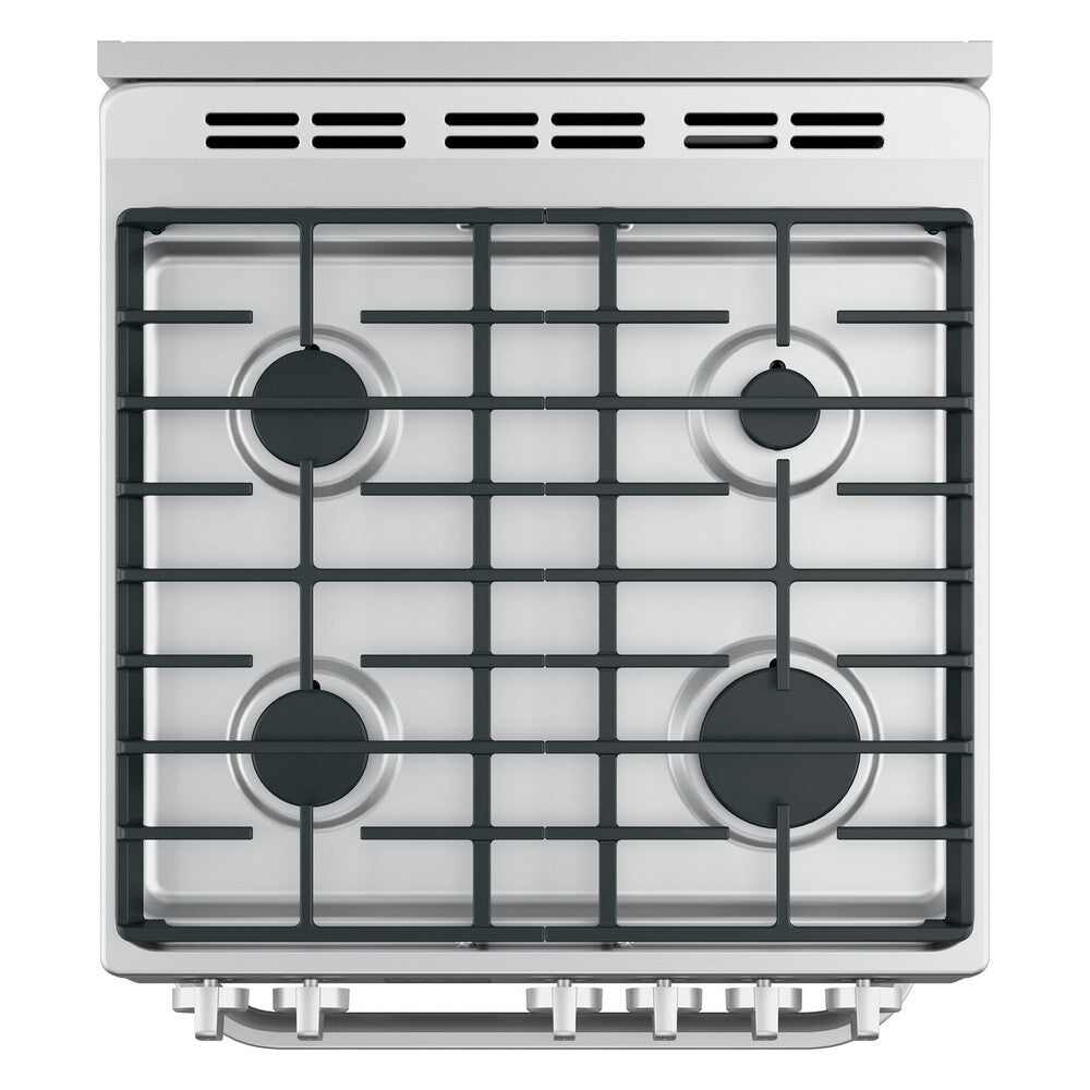 Haier 24" 2.9 Cu. Ft. Gas Free-Standing Range with Convection and Modular Backguard