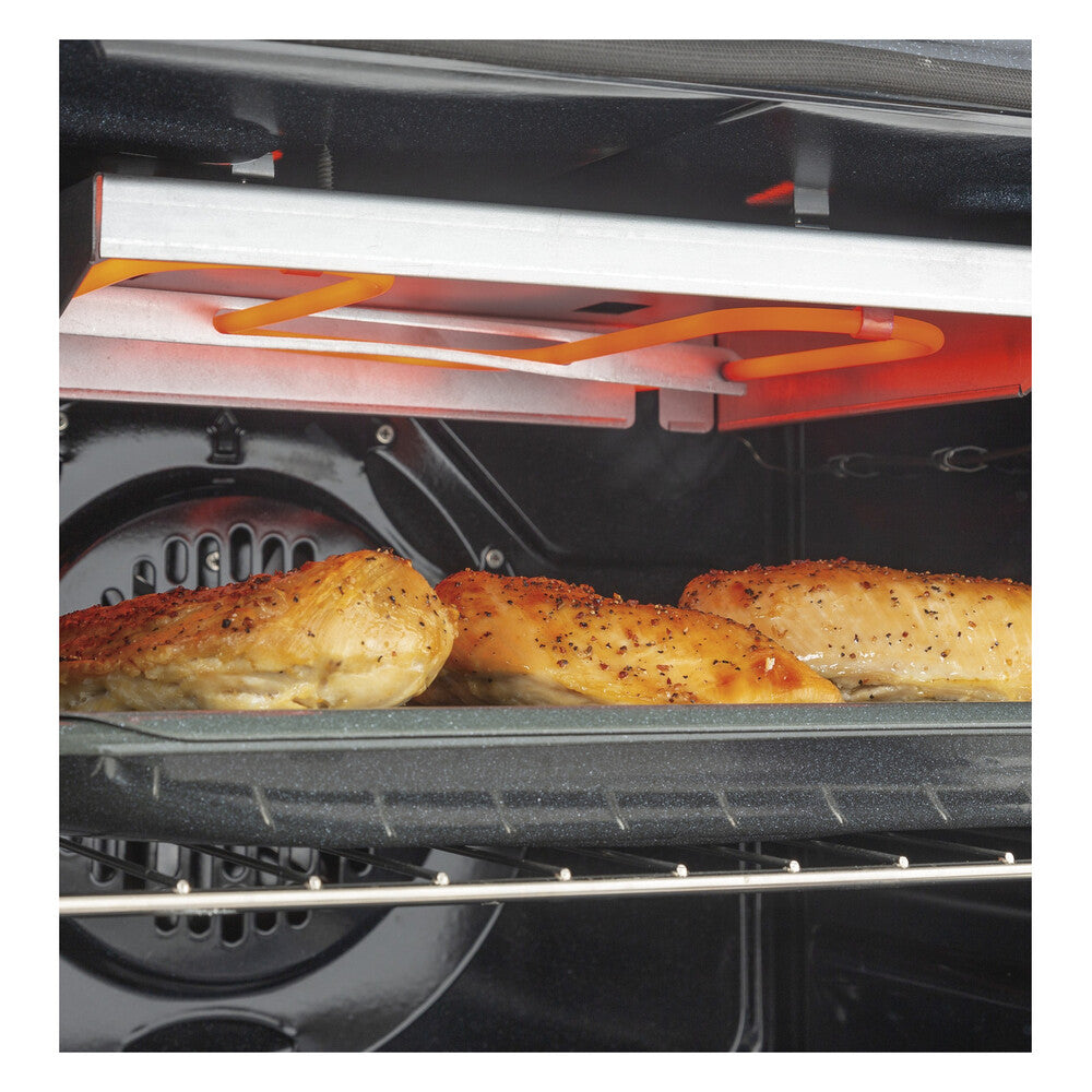 Haier 24" 2.9 Cu. Ft. Gas Free-Standing Range with Convection and Modular Backguard